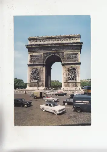 BF28784 arc de triomphe de l etoile paris france front/back image