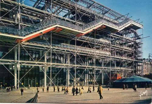 BF14315 Paris Center National D Art France Front/Back Bild