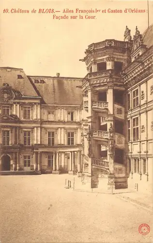 BF5341 ailes francois I chateau de blois france Frankreich