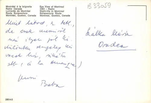 B33059 Blick auf Montreal Kanada