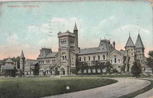 B77502 toronto university canada scan front/back image