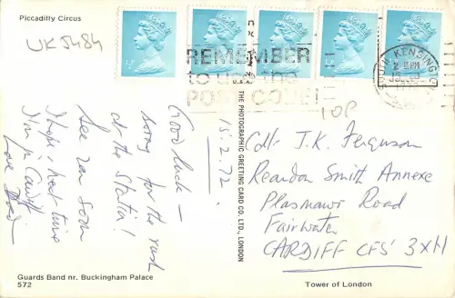 uk5484 world time clock london uk bus double decker soldat guards