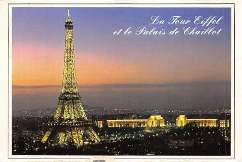 BF1768 paris la tour eiffel Frankreich