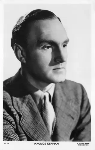 Lot203 UK Echtfoto Schauspieler Maurice Denham J Arthur Rangorganisation