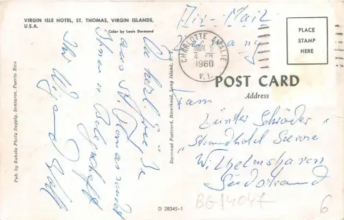 BG14047 Virgin Isle Hotel St Thomas Virgin Islands Caribbean Islands USA