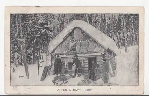 B77576 a day s hunt hunter canada scan front/back image