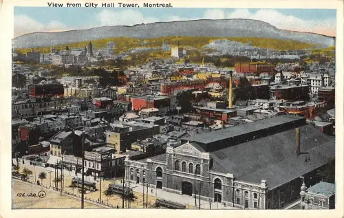 BR45642 Blick vom Rathaus Turm Montreal Kanada 1