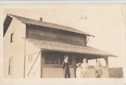 B77547 Echtfoto Menschen Kanada Scan Vorder-/Rückbild