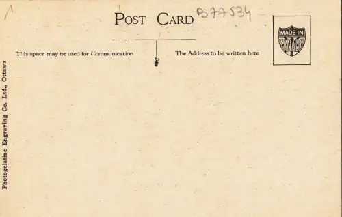 B77534 yonge street canada scan front/back image
