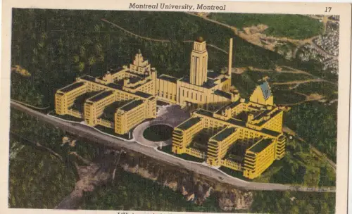 B77612 montreal university m canada scan front/back image