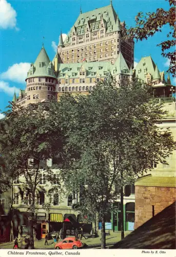 B74223 chateau frontenac quebec canada