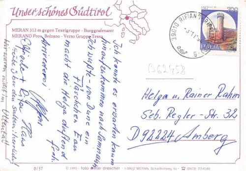 B62458 Meran Gruppe Tessa Italien