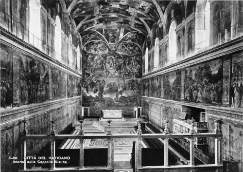 B67872 Italia Roma Citta del Vaticano Cappella Sistina italy