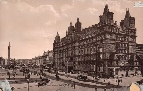 BR39871 Lime Street Liverpool england