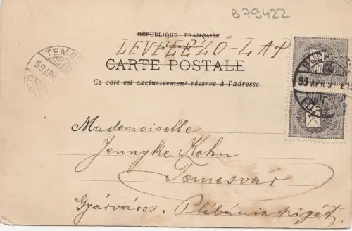 B79422 paris les invalides france front/back image