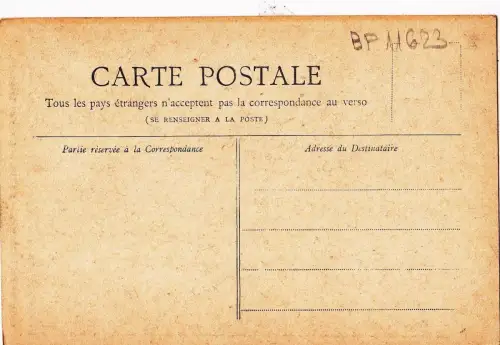 BF11623 l arc de triomphe paris france front/back image