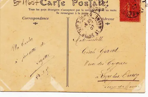 BF11607 l eglise du saint cour et le funiculaire paris france front/back image