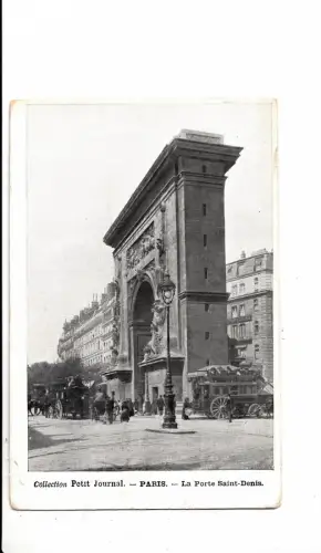 BF11584 la porte saint denis paris france front/back image