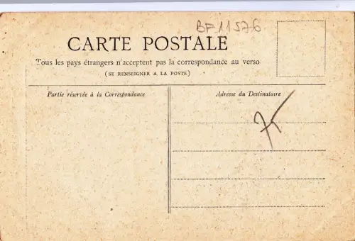 BF11576 l arc de triomphe paris france front/back image