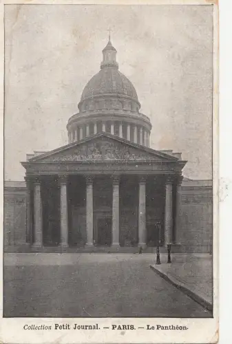 BF11596 le pantheon paris france front/back image