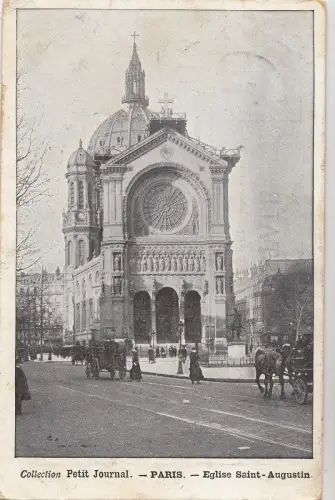 BF11597 eglise saint augustin paris france front/back image