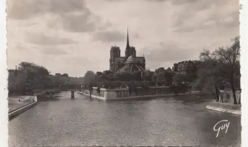 BF27747 paris l ile de la cite france front/back image