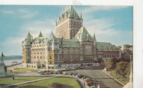 BF28082 Chateau Frontenac Quebec Canada Front/Back Bild