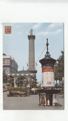 BF26928 montreal quebec marche aux et colonne nelson canada front/back image