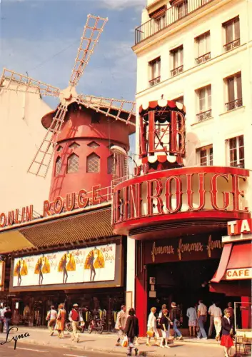 BF796 Le moulin rouge Paris Frankreich
