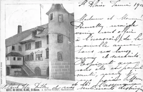 Lot 71 switzerland hotel du cheval blanc st blaise