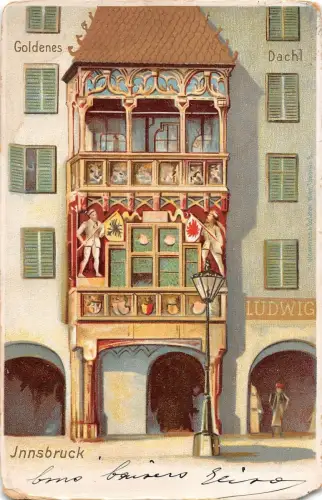 B95322 innsbruck goldenes dachl österreich