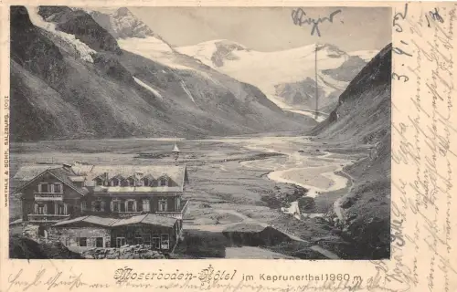 bg18887 Moserboden Hotel Kaprun 1900 Österreich