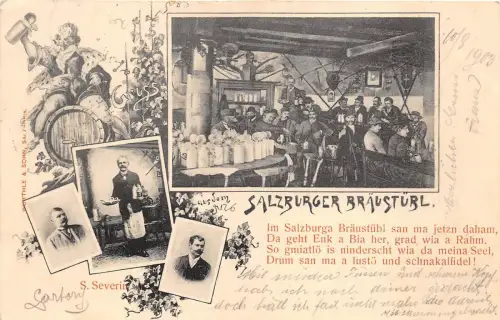 BC60475 Salzburger Braustubl Salzburg Austria Bier Bar Restaurant