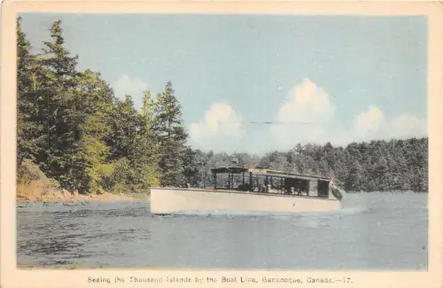 br106325 tausend Inseln per Bootslinie gananoque canada