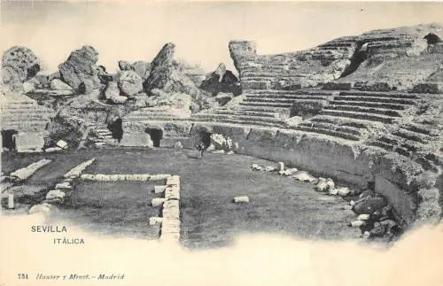 Lot 55 spanien sevilla italic italica