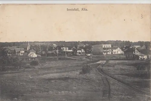 B77532 innisfail canada scan front/back image