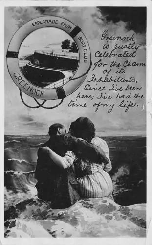 BR64239 Greenock Paar Schottland