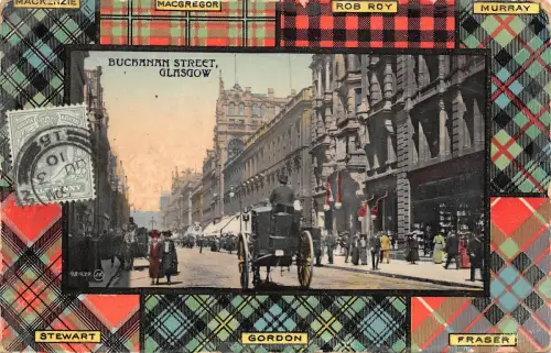 BR64421 buchanan street glasgow chariot scotland