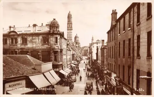 br109229 hamilton street greenock schottland echtfoto uk auto stiefel chemiker