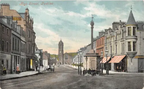 uk41359 high street peebles scotland uk