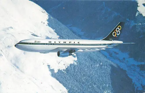 uk39757 olimpic Aviation Sport UK Flugzeug Plane Airbus A300