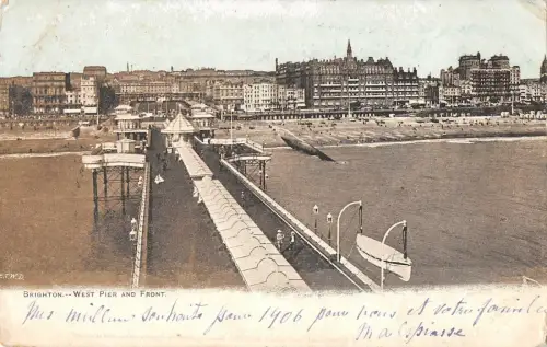 BR78536 Brighton West Pier and Front UK