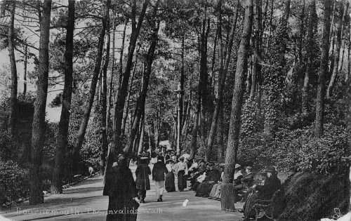 uk13307 the invalids walk bournemouth real photo uk