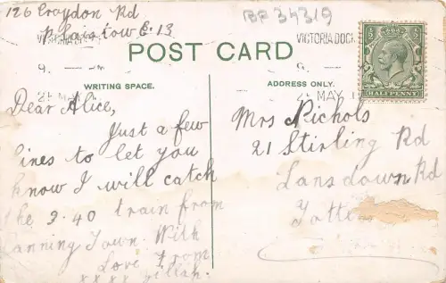 BF34319 Piccadilly Circus London UK Front/Back Scan