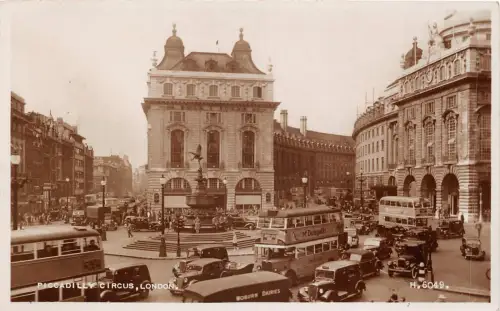 br107653 piccadilly circus london uk bus doppeldecker auto oldtimer