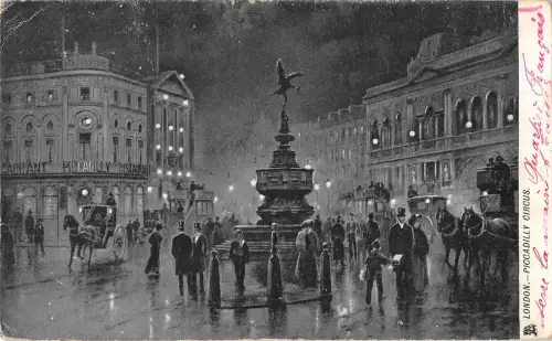 uk4255 piccadilly circus london echtfoto uk