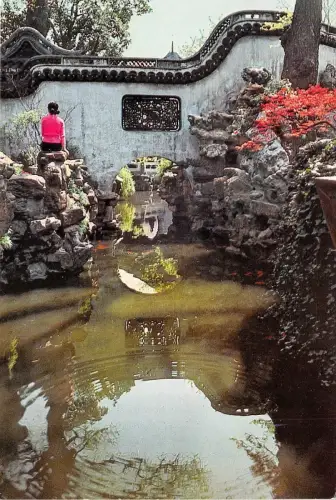 B52520 Zinnenwand Trennwand des Baches Porzellan