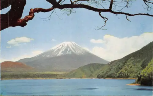 Lot 28 Japan Landschaft Mount Fuji