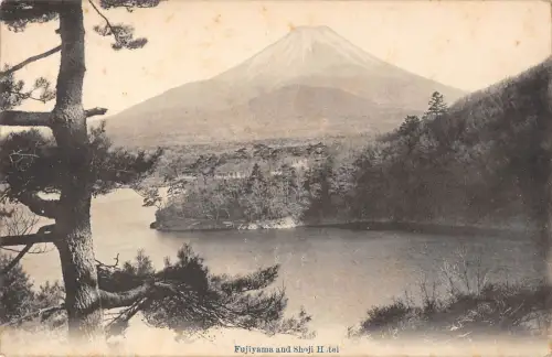 BR70453 Fujiyama und Shoji Hotel Japan