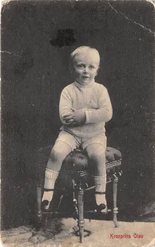 B4690 Norway Kronprins Olav 1904 Front/Back Scan